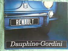 Renault dauphine gordini for sale  KINGS LANGLEY