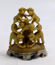 Vintage chinese soapstone for sale  Shipping to Ireland