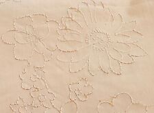 Vintage embroidered apricot for sale  Shipping to Ireland