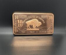 Copper buffalo .999 for sale  SUNDERLAND