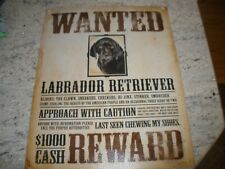 Wanted poster labrador for sale  Elizabethtown