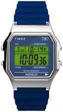 Timex blue digital for sale  KENILWORTH