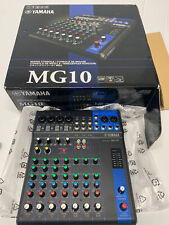 Console de mixagem Yamaha modelo MG10 com caixa SEM FONTE DE ALIMENTAÇÃO comprar usado  Enviando para Brazil