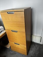 Wood filing cabinet for sale  LEEDS