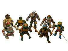 Lote de 8 figuras de acción Teenage Mutant Ninja Turtles varios años TMNT Playmate segunda mano  Embacar hacia Argentina