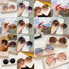 Óculos de sol sem aro óculos decorativos para os olhos óculos de sol aparados INS, usado comprar usado  Enviando para Brazil