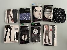 Fashion Tights Bundle 9 Pairs Including House Of Holland Super Suspender S/M for sale  Shipping to South Africa