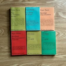 Lote 6 livros antigos de filosofia marxista esquerdista francesa Fanon Althusser 1968-1969 comprar usado  Enviando para Brazil