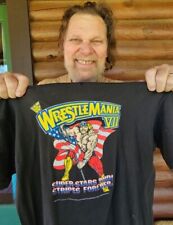 Camiseta Original WWF WWE WrestleMania 7 XL de Propriedade de Jim Duggan! comprar usado  Enviando para Brazil