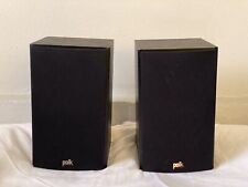 Polk Audio T15 100 Watt Bookshelf Speakers Deep Bass Response Wall-Mountable for sale  Shipping to South Africa