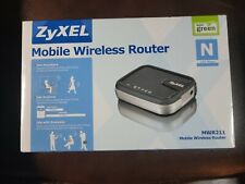 Mobile Wireless Router ZyXEL MWR211 802.11n Battery Powered, 3G/4G ready Nice for sale  Shipping to South Africa