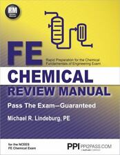 Manual de revisión química de PPI FE - Guía de revisión completa para el NCEES FE..., usado segunda mano  Embacar hacia Argentina