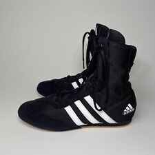 Botas de Boxeo Y2K Adidas Archivo Nylon Negro De Colección Años 2000 EE. UU. 5.5, usado segunda mano  Embacar hacia Argentina