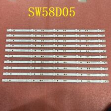 Faixa de LED (10) para Skyworth 58G2A300 58G2A 58G3 58K5D 58F55 JL.D58051330-202AS-M comprar usado  Enviando para Brazil