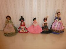 Vintage costume dolls for sale  CHIPPENHAM