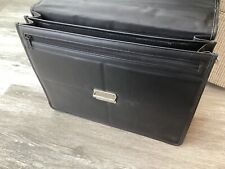 Mens black leather for sale  CHESTERFIELD