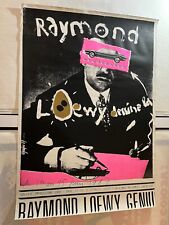 Vintage poster raymond d'occasion  Expédié en Belgium
