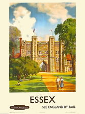 98813 Essex Great Britain British England English Wall Print Poster Plakat comprar usado  Enviando para Brazil