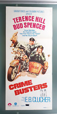 Crime busters poster for sale  LONDON