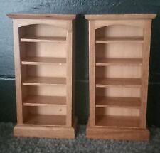 Oak bookcases. wooden for sale  DUNFERMLINE