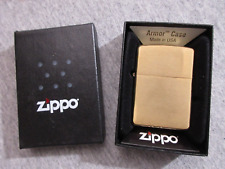 Zippo brass heavy for sale  Freeman