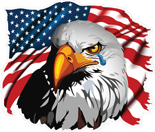 Adesivo bandeira americana Crying Eagle comprar usado  Enviando para Brazil