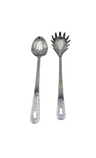 Utensílios de aço inoxidável Ikea colher de servir e garfo de espaguete aproximadamente 12 polegadas comprar usado  Enviando para Brazil