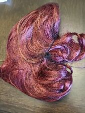 Burgundy wig for sale  Northfield