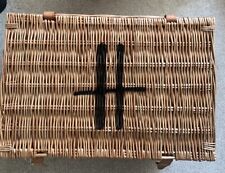 Harrods wicker basket for sale  ANDOVER