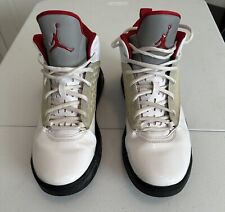 Men’s Air Jordan White Patent Leather Size 12., used for sale  Shipping to South Africa
