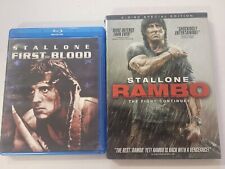 DVD Stallone First Blood (Blu-ray) + Rambo 2008 comprar usado  Enviando para Brazil