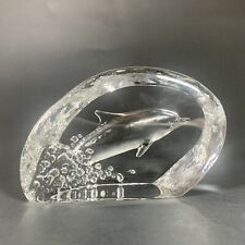 Crystal glass dolphin for sale  Pelham