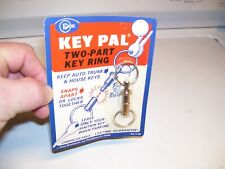 Vintage nos Key-pal Ring snap lock usa Accessory Ford gm chevy hot rat rod 65 64 for sale  Shepherdsville