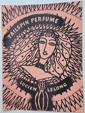 1945 Lucien Lelong Picada Perfume Vintage Fragancia Arte Anuncio, usado segunda mano  Embacar hacia Argentina