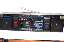 Vtg  Panasonic RX-C38 Boombox Stereo AM/FM Cassette Player/Recorder w/XBS for sale  Shipping to South Africa