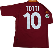 Usato, maglia calcio vintage AS Roma Totti 2000 2001 scudetto Kappa Ina Assitalia usato  Roma