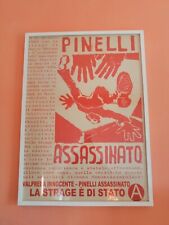 Poster anarchia pinelli usato  Cagliari