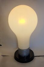 Vintage Pop Art Lamp Giant Light Bulb Retro 1970s Mod Weird Funky Oversized for sale  Shipping to South Africa