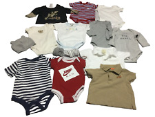 Lote 14 peças de roupas para bebês meninos tamanho 3-6 meses inverno/primavera pacote infantil comprar usado  Enviando para Brazil