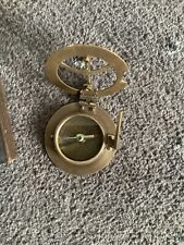 Nautical brass sundial for sale  NOTTINGHAM