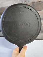 King Stove And Range Company Cast Iron Skillet 8, used for sale  Shipping to South Africa