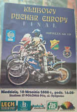 Speedway 10.9.2000 Pila Club Championship Finał na sprzedaż  Wysyłka do Poland