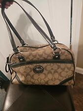 Coach brown signature for sale  Grundy