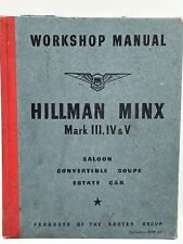 Hillman minx iii for sale  Shipping to Ireland