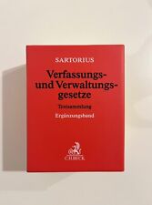 Sartorius verfassungs verwaltu gebraucht kaufen  Augsburg