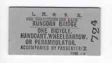 Railway ticket lms for sale  CHESTER