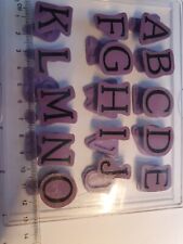 rubber stamp alphabet for sale  DARLINGTON