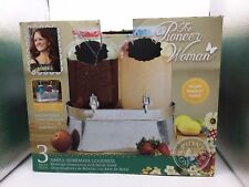Pioneer Woman Sweet Simple Homemade Drink Dispenser With Ice Bucket Chalk Labels for sale  Shipping to South Africa