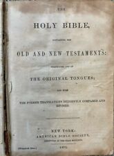 Holy bible published for sale  Kansas City