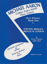 Para piano Michael Aaron Curso, libro 1 (libro de bolsillo) segunda mano  Embacar hacia Argentina